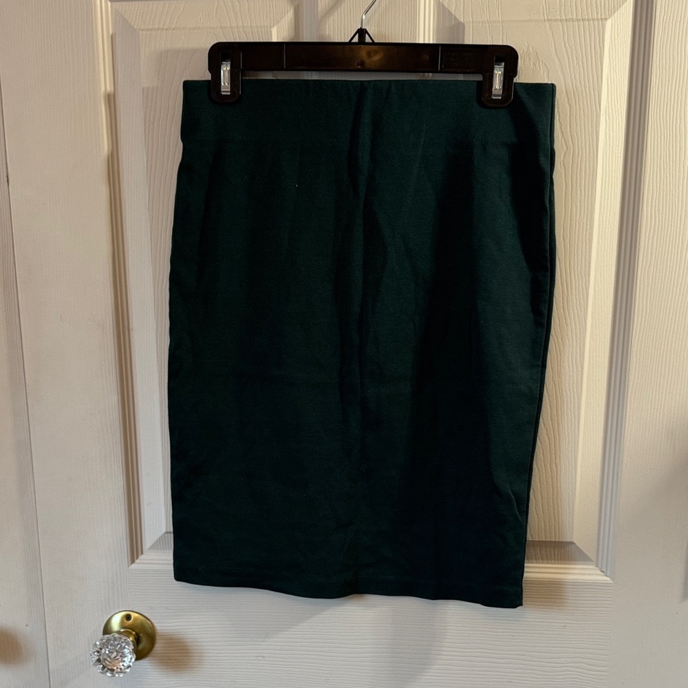 Old Navy Deep Pine Green Women's Pencil Skirt